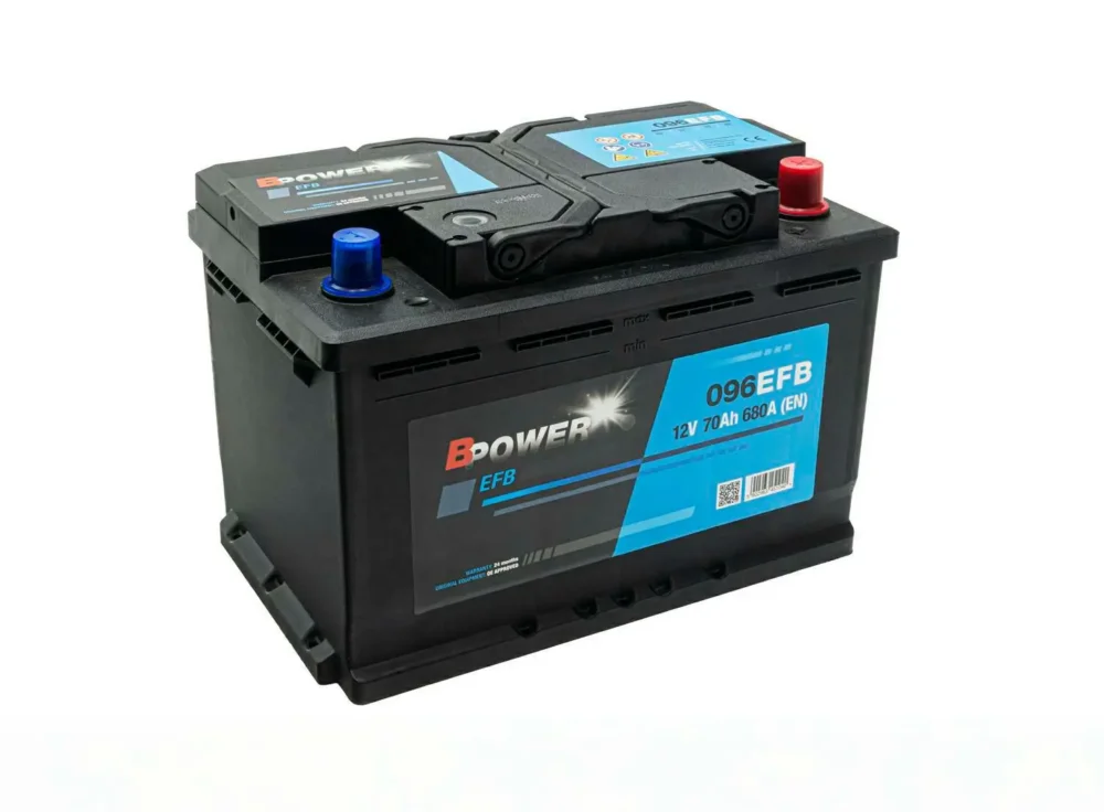 Bezpieczne zakupy Akumulator70AH/680A P+ BPOWER EFB L3A