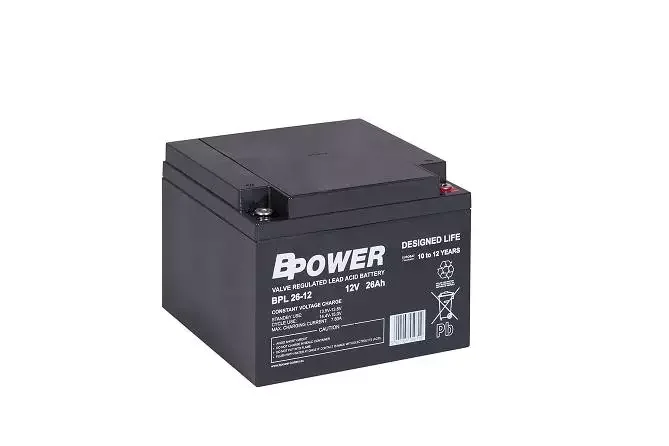 Akumulator26AH/12V BPL26-12 BPOWER Tylko do końca tygodnia