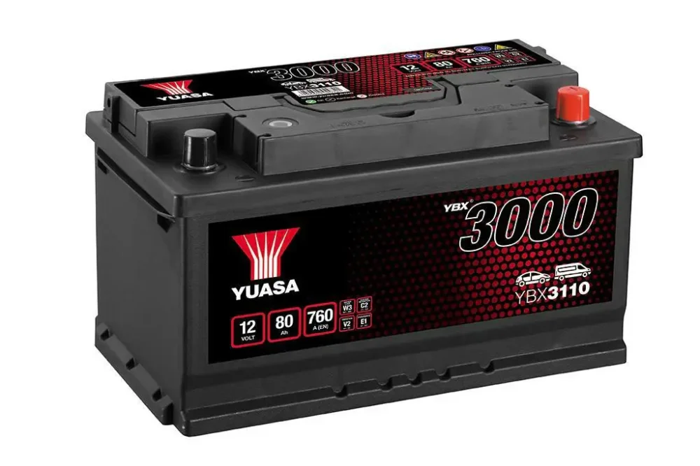 Akumulator80AH/760A P+ YUASA YBX3110 Oferta limitowana