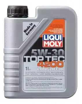 Promocja LIQUI MOLY 0W30 C3 Top Tec 4210 1L