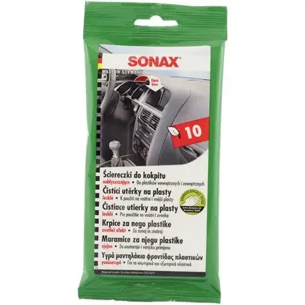 Zniżka SONAX Ściereczki do czyszczenia kokpitu