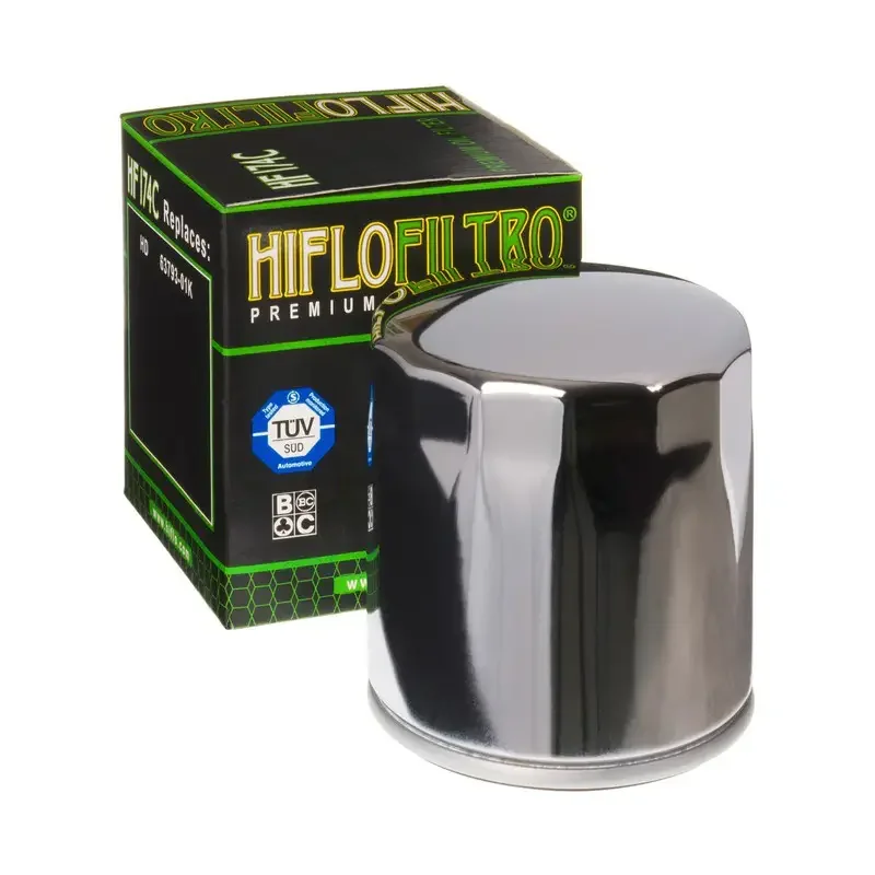 HIFLO Filtr oleju HF174C chrom Zamów dziś