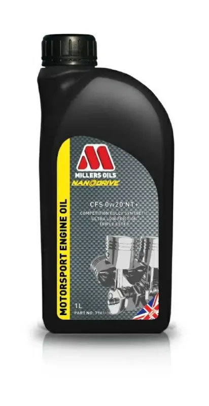 Zamów teraz Millers Oils Motorsport CFS0w20 NT+ 1L