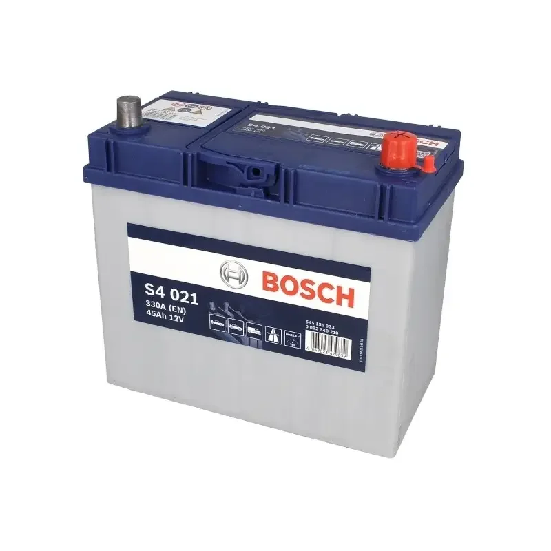 Dostępne od ręki Akumulator45AH/330A P+ BOSCH S4 SILVER