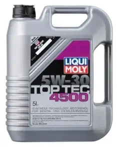 LIQUI MOLY 5W30 Top Tec 4500 5L Łatwy zwrot
