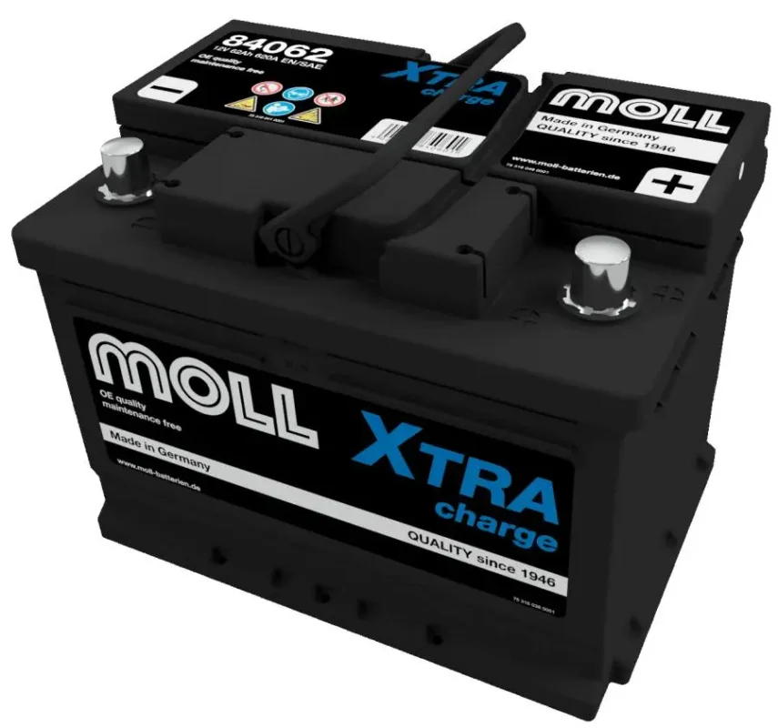 Hit cenowy Akumulator62AH/600A P+ MOLL XtraCharge