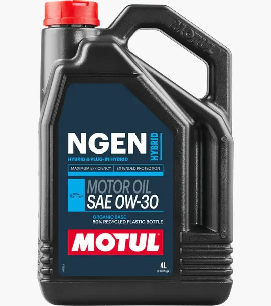 Kup teraz MOTUL NGEN HYBRID 0W30 4L olej