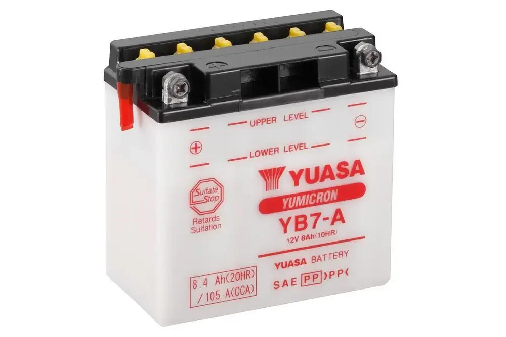 Wyprzedaż Akumulator 8.4Ah/105A L+ YUASA YB7-A