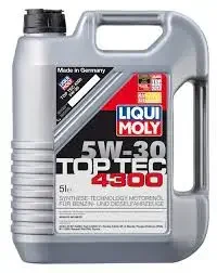 Oferta limitowana LIQUI MOLY 5W30 Top Tec 4300 5L