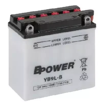 Kup teraz Akumulator 9Ah/115A P+ BPower YB9L-B
