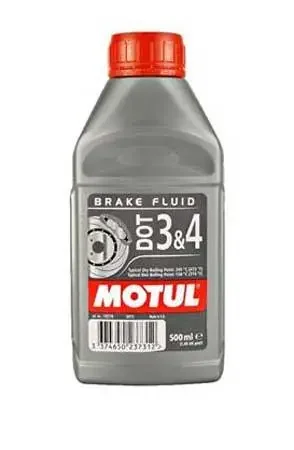 Ostatnie sztuki Motul Płyn hamulcowy DOT3 & DOT4 0,5L