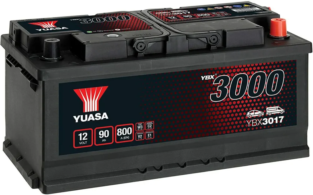 Ograniczona ilość Akumulator90AH/800A P+ YUASA YBX3017