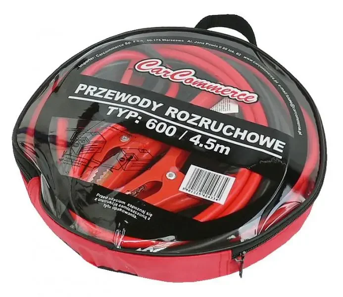 Przewody kable rozruchowe 600A/4,5 m. Do Wyprzedaż