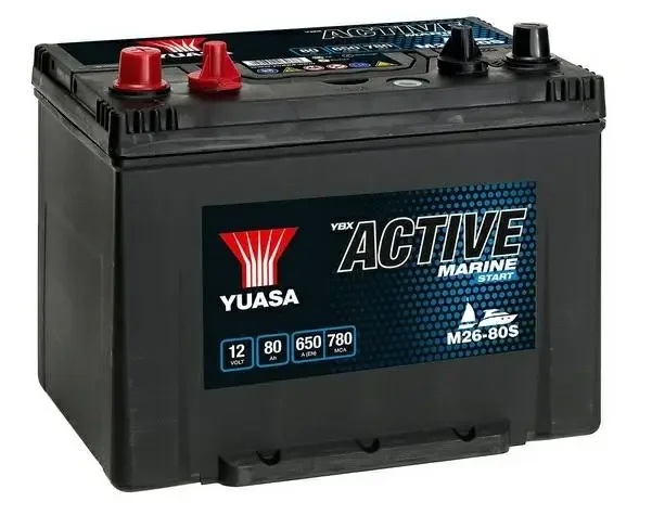 Akumulator80AH/650A L+ YUASA M26-80S Premium