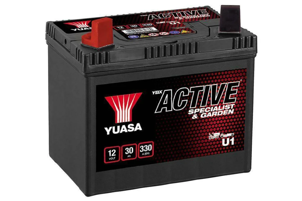 Akumulator30AH/330A L+ YUASA U1 Garden Wyprzedaż