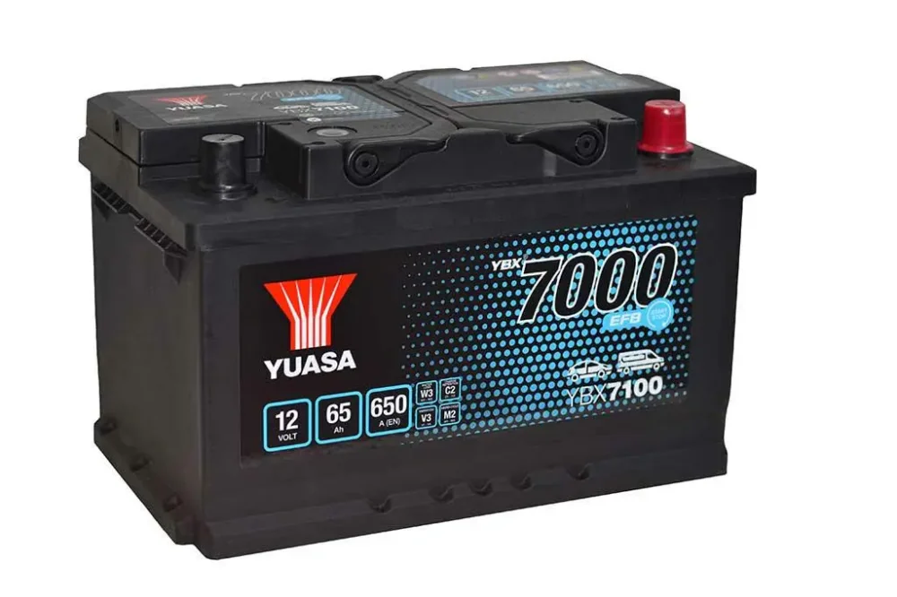 Akumulator65AH/650A P+ YUASA EFB Nie przegap