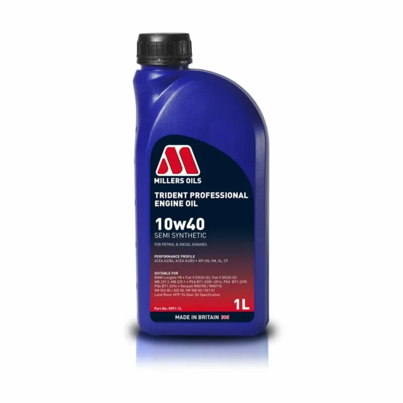 Ekspresowa dostawa Millers Oils Trident 10w40 1L