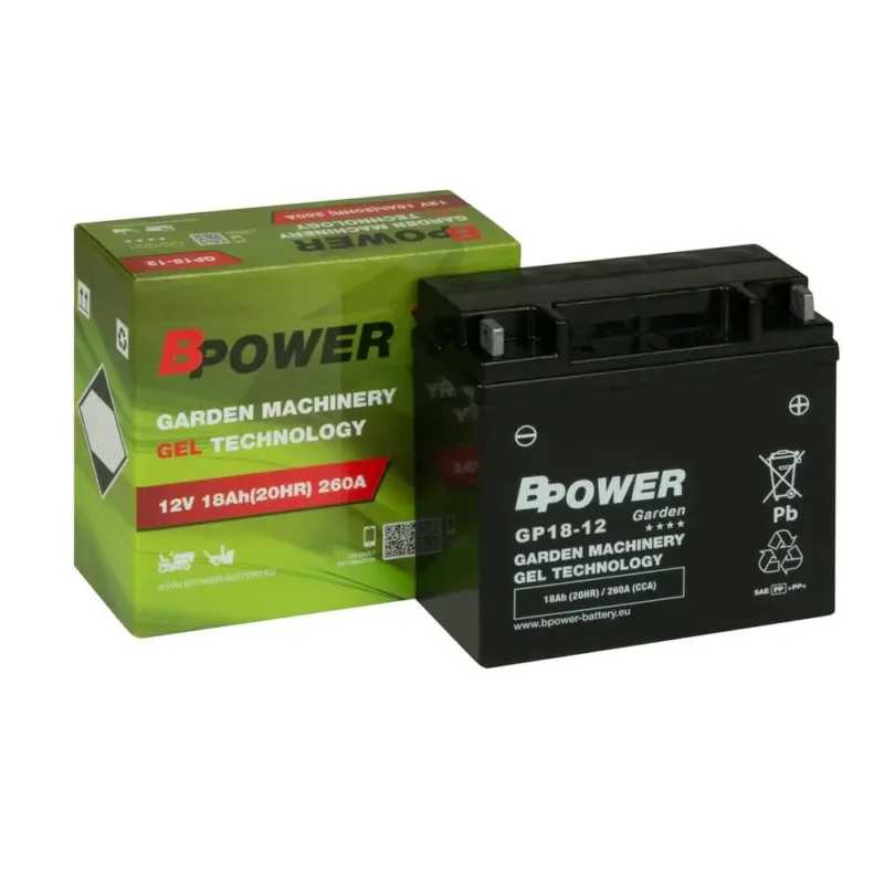 Cena promocyjna Akumulator18AH/260A P+ GARDEN GP18-12