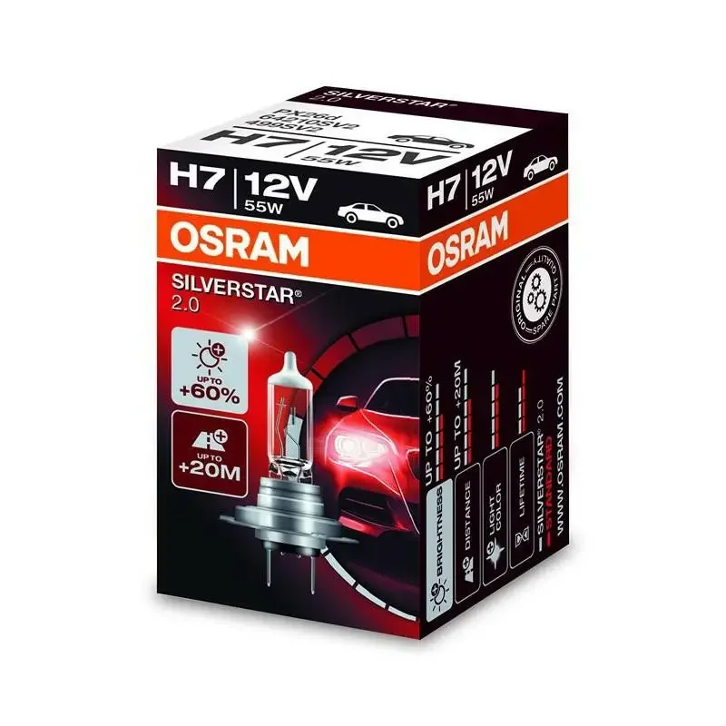 Kup online Osram Żarówka H7 55W/12V +100% więcej św