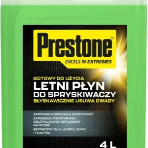 Zniżka Prestone letni płyn do sprysk. 4L