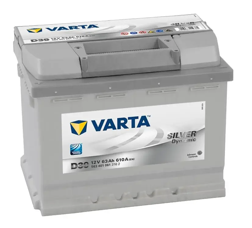 Akumulator63AH/610A L+ VARTA D39 Silve Zamów dziś