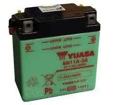 Kup teraz Akumulator11Ah/6V P+ YUASA 6N11A-3A
