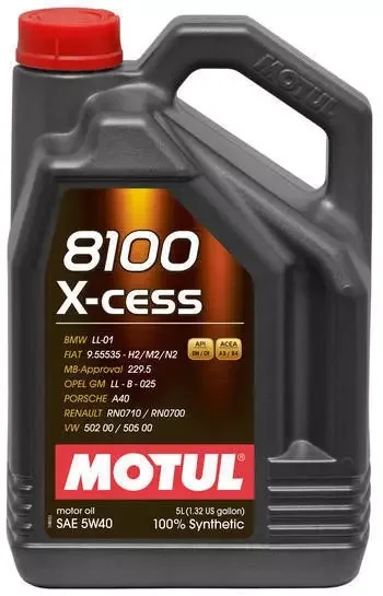Motul 8100 X-CESS 5w405L olej Bestseller