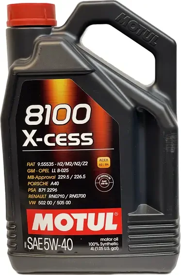 Motul 8100 X-CESS 5w404L olej Ostatnie sztuki