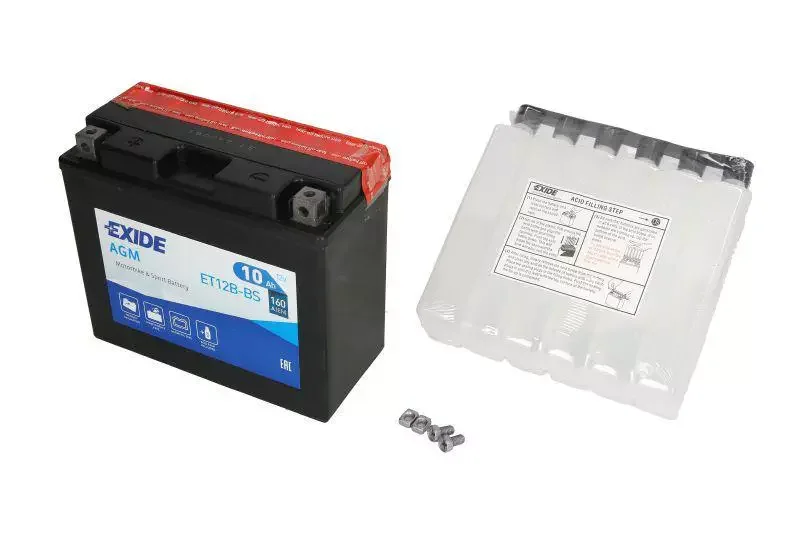 Akumulator10Ah/160A L+YT12B-BS EXIDE Nowość