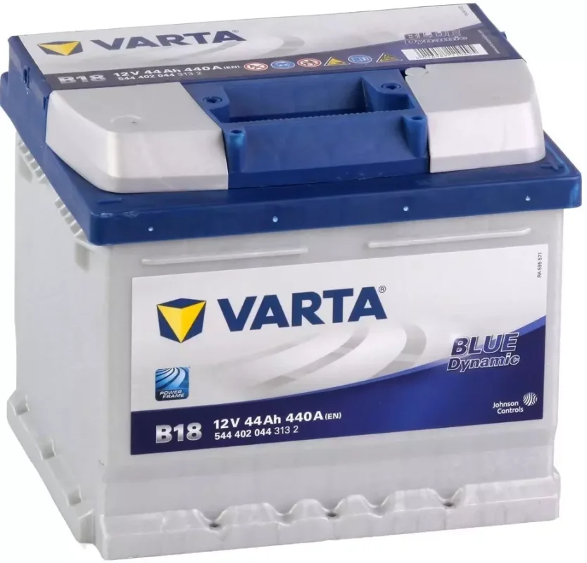Nowość Akumulator44AH/440A P+ VARTA B18 Blue
