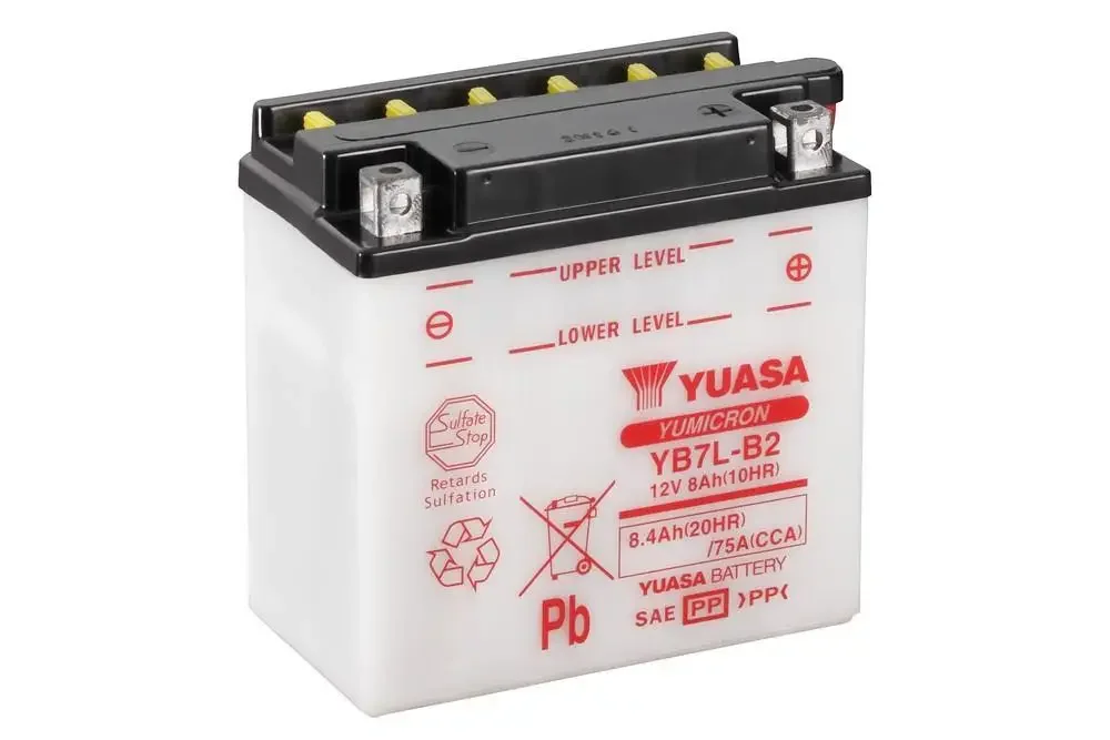 Bestseller Akumulator 8Ah/75A P+ YUASA YB7L-B2