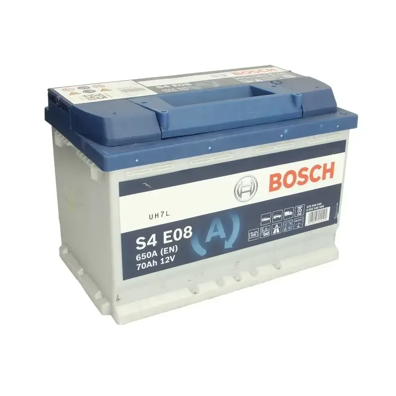 Dostępne od ręki Akumulator70AH/760A P+ BOSCH S4 EFB