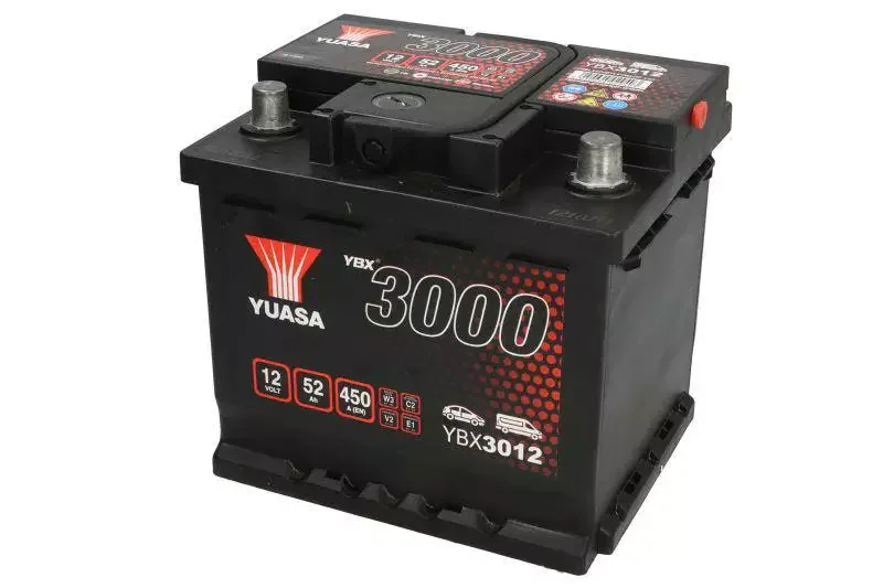 Ograniczona ilość Akumulator52AH/450A P+ YUASA YBX3012