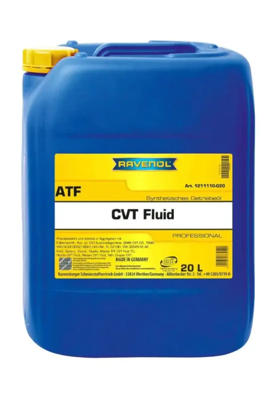 Zamów teraz RAVENOL ATF CVT FLUID 20L