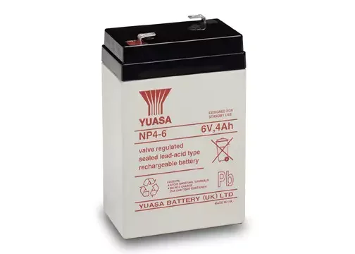 Wyprzedaż Akumulator 4,0Ah/6VNP4-6 YUASA